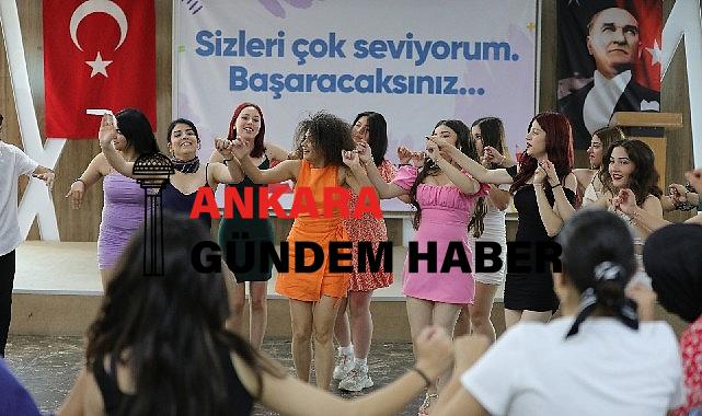 Bayraklılı öğrenciler imtihan öncesi moral depoladı