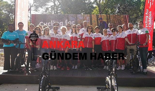 Johnson & Johnson Çalışanları, Afetlerden Etkilenen Çocuklar için Pedalladı