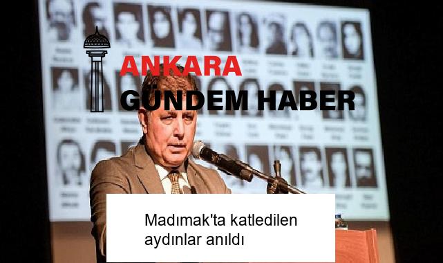 Madımak’ta katledilen aydınlar anıldı
