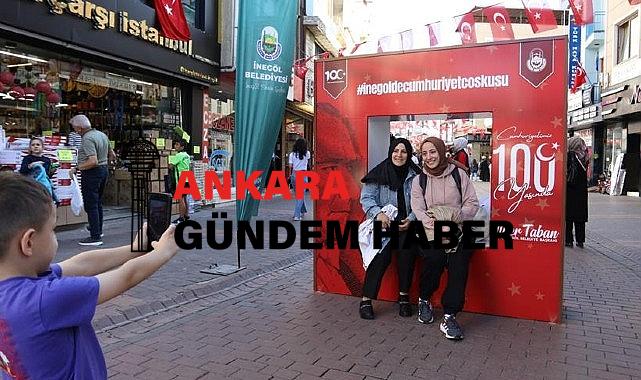 İnegöl’de Cumhuriyetin 100. Yılını Ölümsüzleştiren Etkinlik