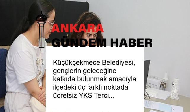 Küçükçekmece Belediyesi, gençlerin geleceğine katkıda bulunmak amacıyla ilçedeki üç farklı noktada ücretsiz YKS Tercih Danışmanlığı hizmeti veriyor