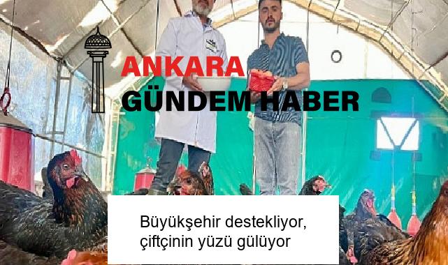 Büyükşehir destekliyor, çiftçinin yüzü gülüyor