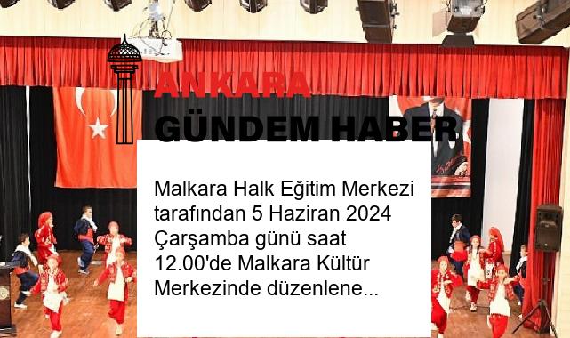 Malkara Halk Eğitim Merkezi tarafından 5 Haziran 2024 Çarşamba günü saat 12.00’de Malkara Kültür Merkezinde düzenlenen programla sergi açılışı gerçekleştirildi
