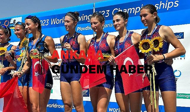 Milli kürekçilerden 1 gümüş 1 bronz madalya 