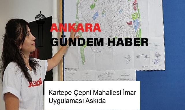 Kartepe Çepni Mahallesi İmar Uygulaması Askıda