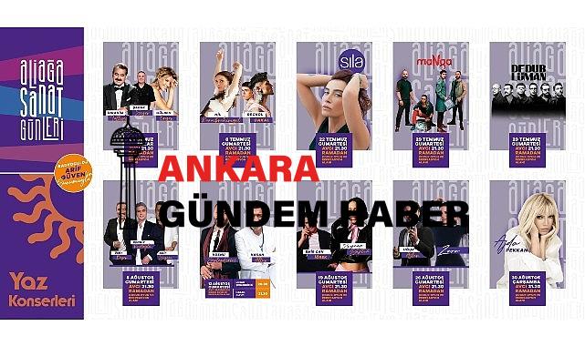 Aliağa Sanat Günleri Yaz Konserleri 2 Temmuz’da Başlıyor