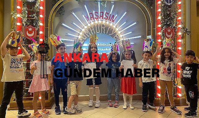 Çocuklar Yazın Tadını İş Sanat Atölyeleri ile Çıkarıyor