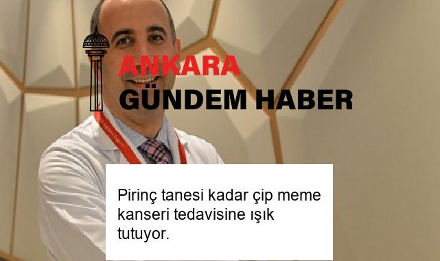 Pirinç tanesi kadar çip meme kanseri tedavisine ışık tutuyor.