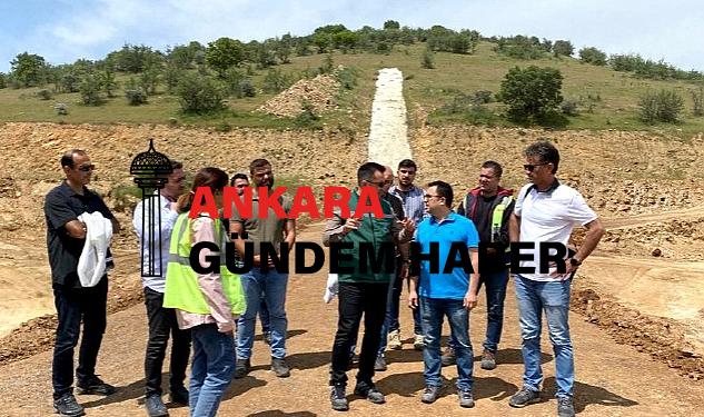 Kula Emre Barajı’nda geri sayım