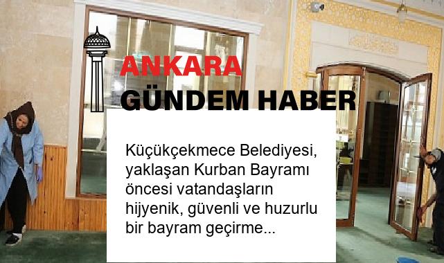 Küçükçekmece Belediyesi, yaklaşan Kurban Bayramı öncesi vatandaşların hijyenik, güvenli ve huzurlu bir bayram geçirmesi için tüm birimleriyle hazırlıklarını sürdürüyor