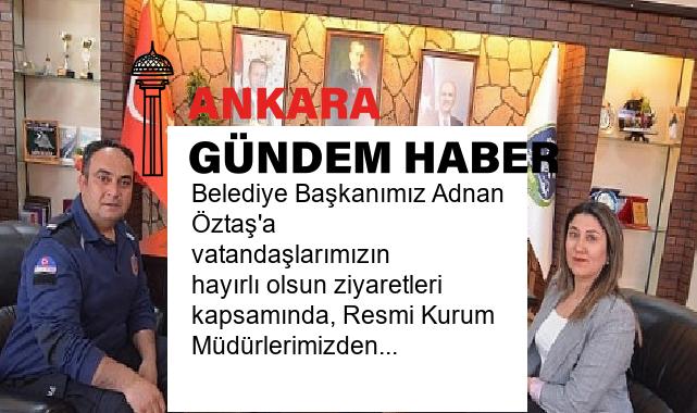 Belediye Başkanımız Adnan Öztaş’a vatandaşlarımızın hayırlı olsun ziyaretleri kapsamında, Resmi Kurum Müdürlerimizden de ziyaretler devam ediyor