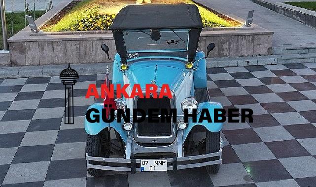 Atatürk’ün kullandığı araba Keçiören’de sergileniyor