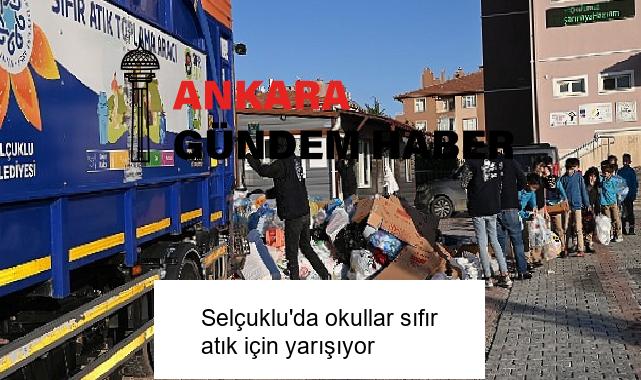 Selçuklu’da okullar sıfır atık için yarışıyor