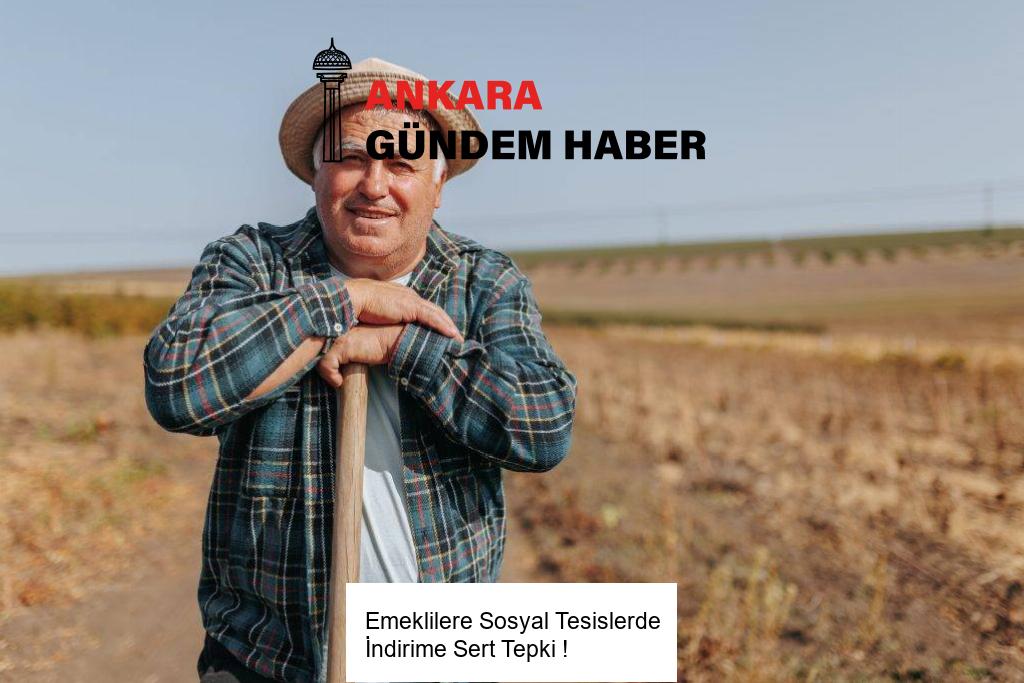 Emeklilere Sosyal Tesislerde İndirime Sert Tepki !