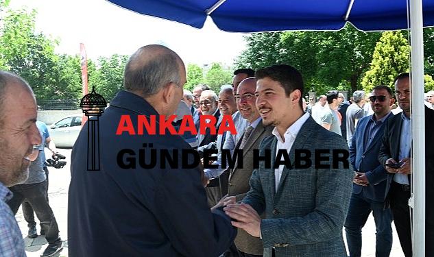 Cuma Buluşmaları kapsamında Yazır Mahallesi Yenikent Zeki Altındağ Camii’nde vatandaşlarla bir ortaya geldi