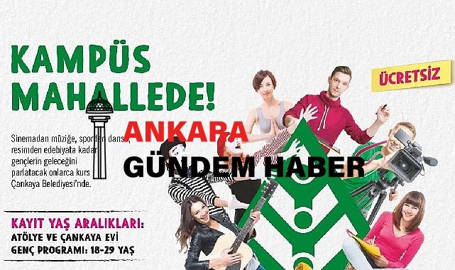 “Kampüs Mahallede” Kurs Kayıt Dönemi Başlıyor