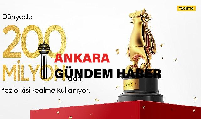 Dünyada 200 Milyondan Fazla Kişi realme Kullanıyor! realme, Dünya Çapındaki Kullanıcılarıyla Birlikte Büyüyerek, Küresel Pazarları Fethetmek için Pazar Trendlerine Meydan Okuyor
