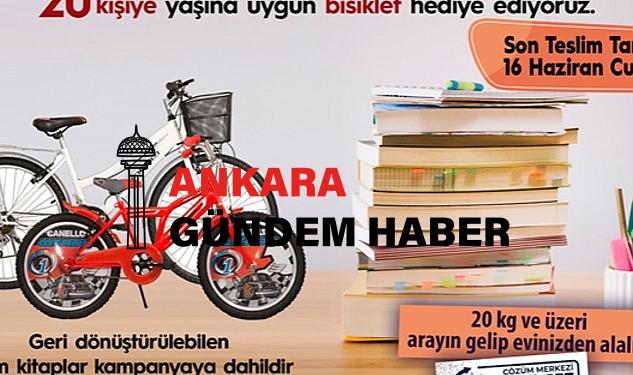 Kitaplar İnegöl Belediyesi İle Bisiklete Dönüşüyor