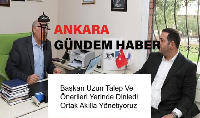 Başkan Uzun Talep Ve Önerileri Yerinde Dinledi: Ortak Akılla Yönetiyoruz
