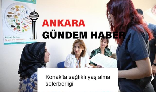 Konak’ta sağlıklı yaş alma seferberliği