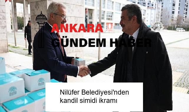 Nilüfer Belediyesi’nden kandil simidi ikramı