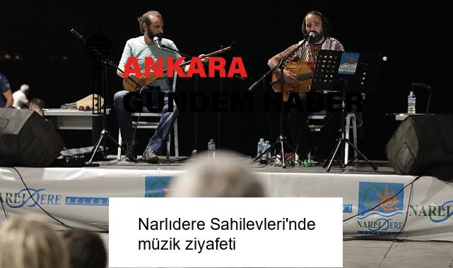 Narlıdere Sahilevleri’nde müzik ziyafeti