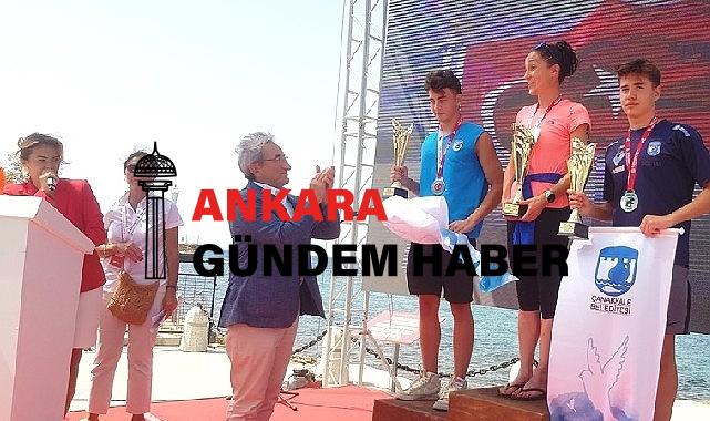 36. Çanakkale Boğazı Wilusa Rotary yüzme yarışları gerçekleşti