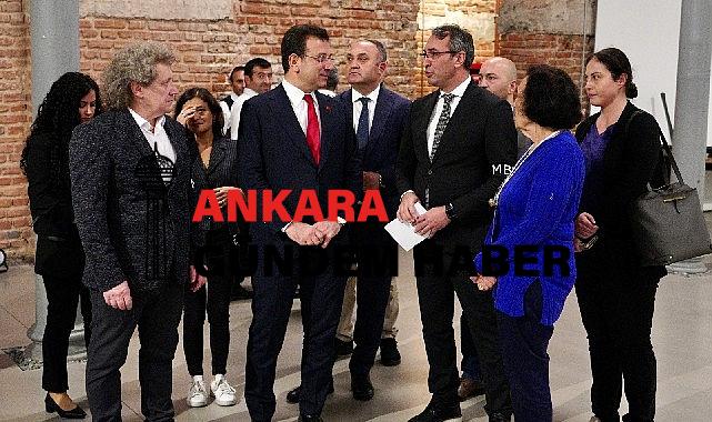İmamoğlu: Acıların son bulmasında sanat ve sanatçılar önemli rol oynayacak