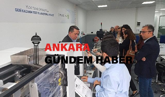 Türkiye’nin ilk geri kazanım test ve araştırma merkezi faliyetlerine başladı