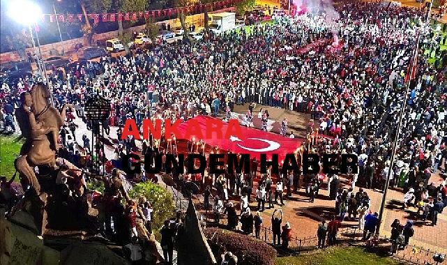 İnegöl’de 100. Yıl Coşkusu Caddelere Sığmadı