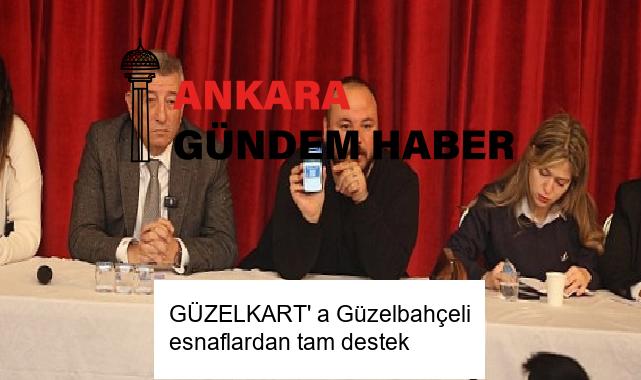 GÜZELKART’ a Güzelbahçeli esnaflardan tam destek