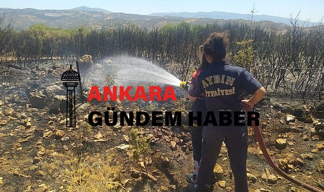 Antalya Büyükşehir Belediyesi’nin kadın itfaiyecilerinden hızlı müdahale