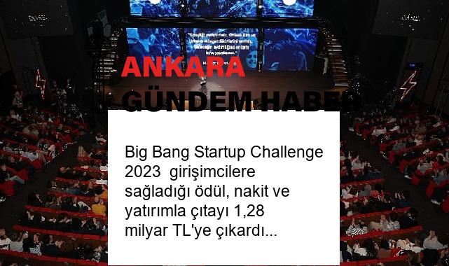 Big Bang Startup Challenge 2023  girişimcilere sağladığı ödül, nakit ve yatırımla çıtayı 1,28 milyar TL’ye çıkardı
