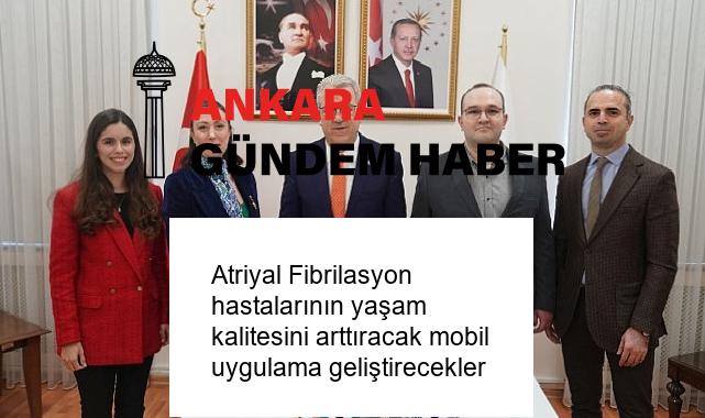 Atriyal Fibrilasyon hastalarının yaşam kalitesini arttıracak mobil uygulama geliştirecekler