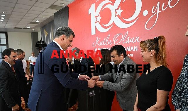 Başkan Kocaman’ın okul müdürleriyle 100 yıl buluşması