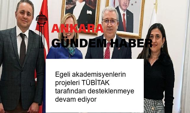 Egeli akademisyenlerin projeleri TÜBİTAK tarafından desteklenmeye devam ediyor