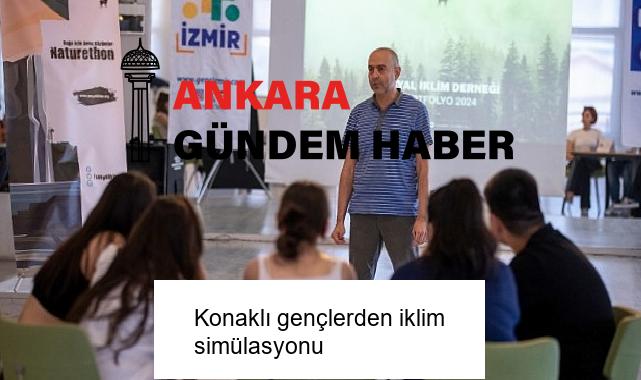 Konaklı gençlerden iklim simülasyonu