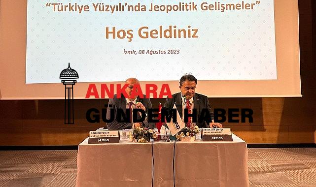 MÜSİAD İzmir Abdullah Çiftçi’yi Konuk etti