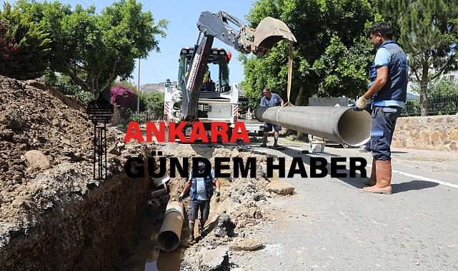 Bodrum’da DSİ Hattı Yine Patladı, MUSKİ Açıklama Yaptı