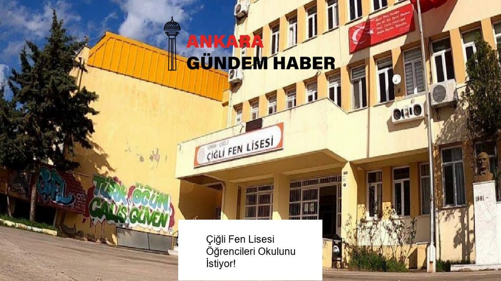 Çiğli Fen Lisesi Öğrencileri Okulunu İstiyor! 