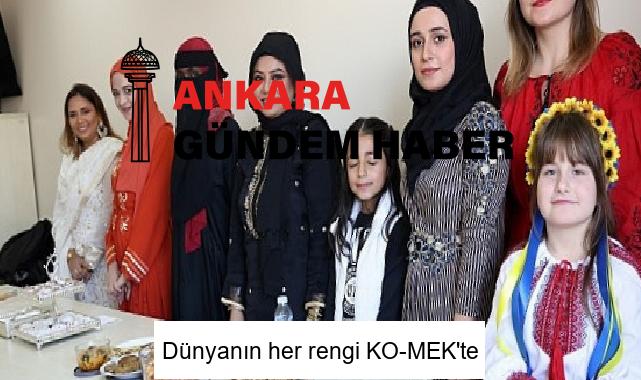Dünyanın her rengi KO-MEK’te