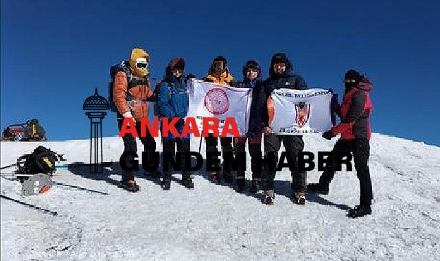 İnegöllü Dağcılar Yazdan Kışa Yürüdü