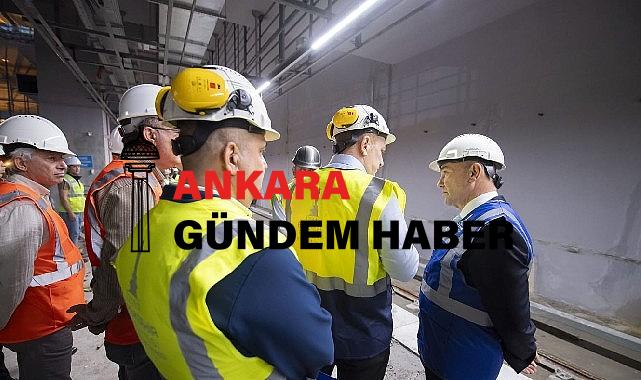 Narlıdere Metrosu’nda sona doğru Soyer: “7 Şubat’ta açacağız”