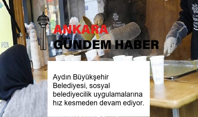 Aydın Büyükşehir Belediyesi, sosyal belediyecilik uygulamalarına hız kesmeden devam ediyor.