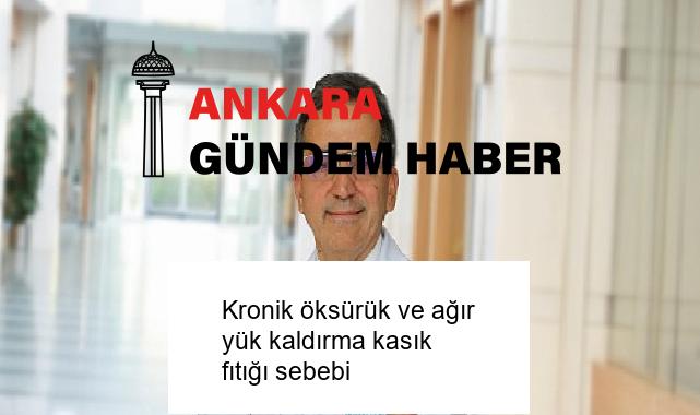 Kronik öksürük ve ağır yük kaldırma kasık fıtığı sebebi