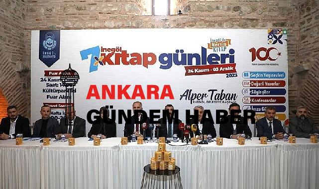 İnegöl Belediyesi: 7. Kitap Günleri İçin Geri Sayım Başladı