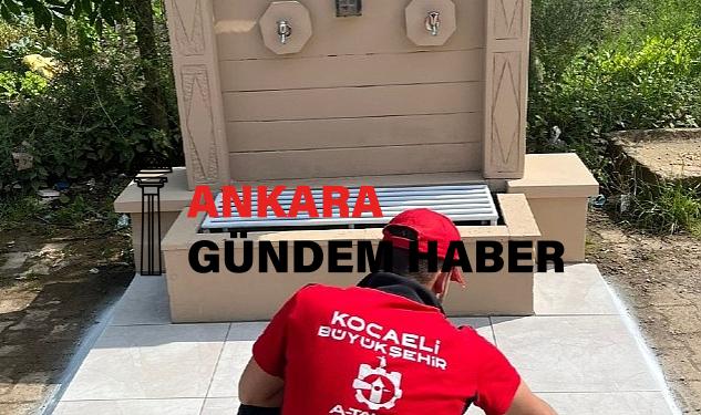 Kandıra Teksen’in lezzetli suyu ile ünlü çeşmesi yenilendi