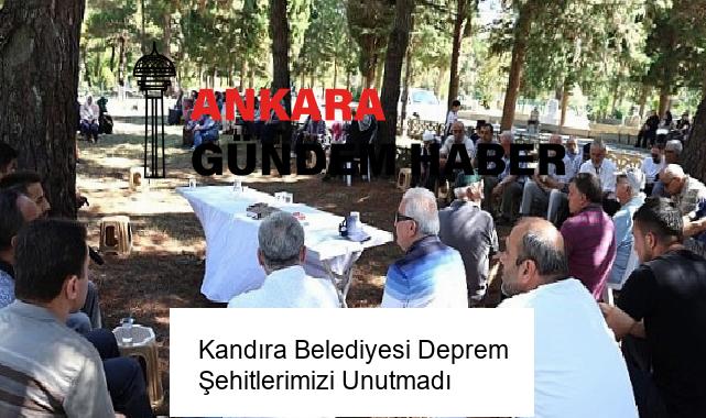 Kandıra Belediyesi Deprem Şehitlerimizi Unutmadı
