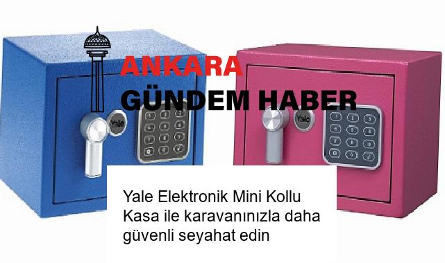 Yale Elektronik Mini Kollu Kasa ile karavanınızla daha güvenli seyahat edin