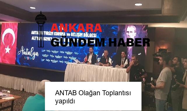 ANTAB Olağan Toplantısı yapıldı